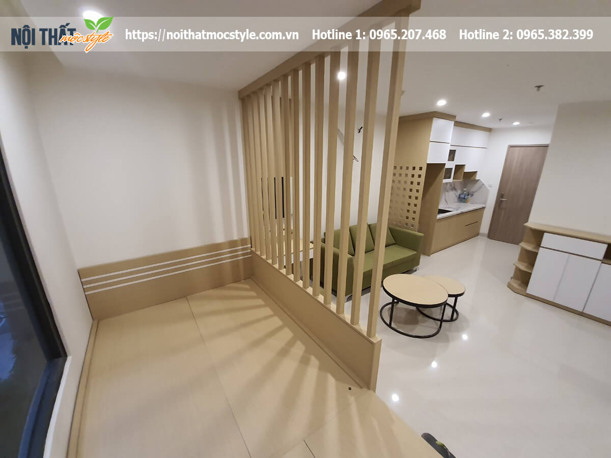 Nội thất chung cư mini xinh xắn