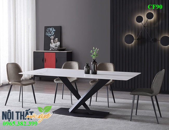 Bàn ghế ăn nhập khẩu CF90 đẹp Bàn ghế ăn nhập khẩu CF90 đẹp