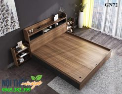 giường ngủ GN72 trầm ấm sang trọng