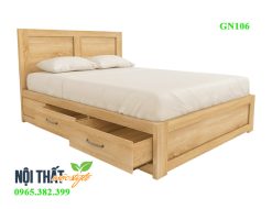 giường đơn 1m2 GN106 đẹp cao cấp