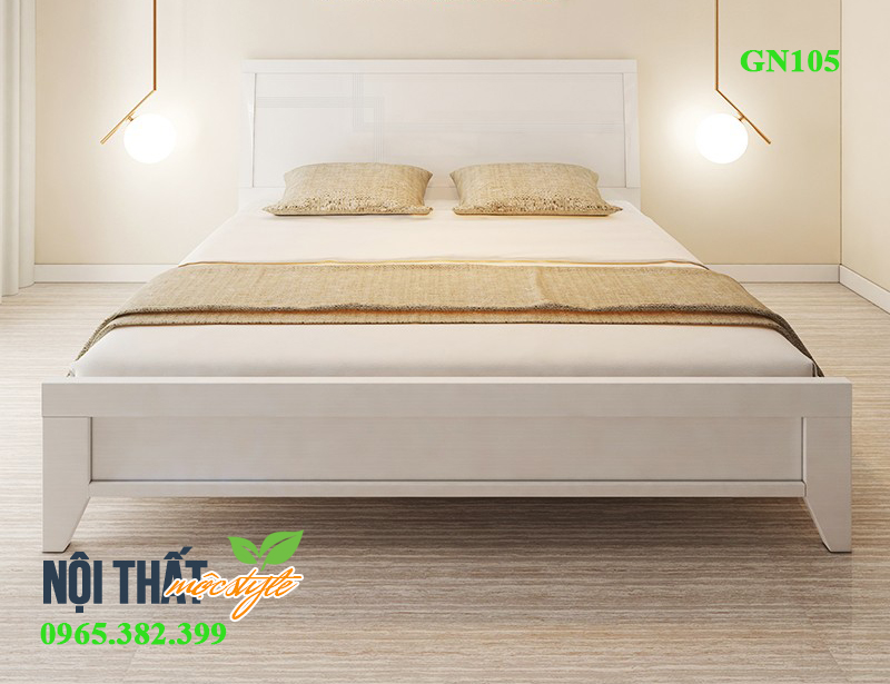 giường 1m2 màu trắng giường 1m2 màu trắng