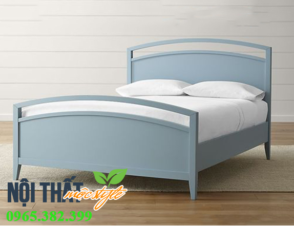 Giường ngủ GN173 màu xanh dương nhạt Giường ngủ GN173 màu xanh dương nhạt