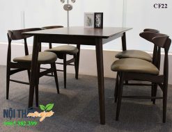 Bộ bàn ghế CF22 - bộ 4 ghế