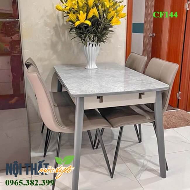 Bộ bàn ăn 4 ghế Cf144