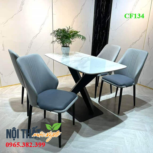 Bộ bàn ăn 4 ghế Bộ bàn ăn CF134
