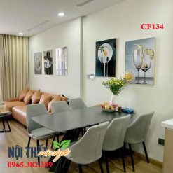 Bộ bàn ăn CF134 hiện đại