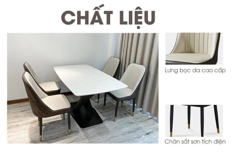 Chất liệu của ghế Chất liệu của ghế