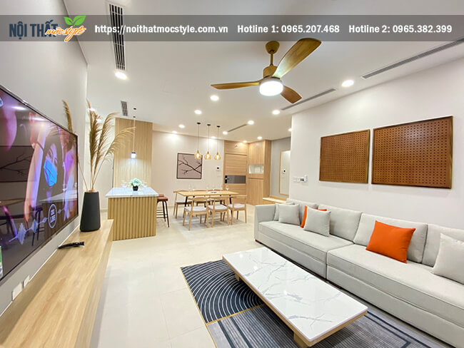 Tổng thể căn hộ nội thất