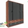 Tủ quần áo TG24 với thiết kế cánh lùa và ngoại hình vô cùng sang trọng